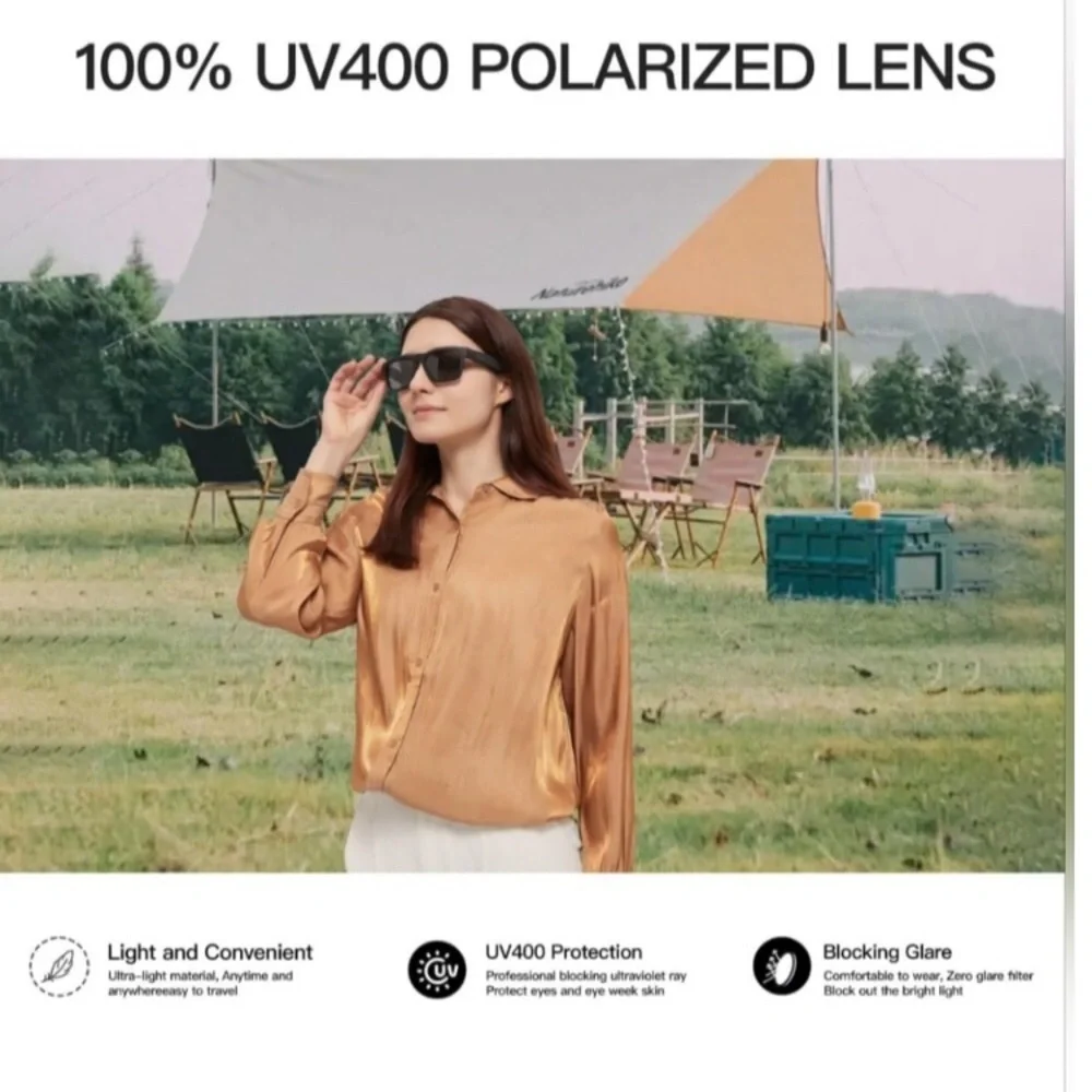 New Smart Glasses,Polarized with Bluetooth Speaker,Voice Control.